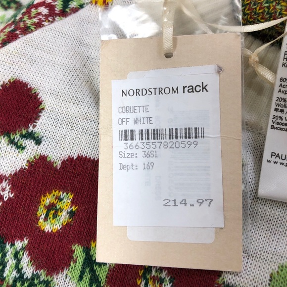 Paul & Joe Wool floral Sweater Dress - Picture 3 of 3